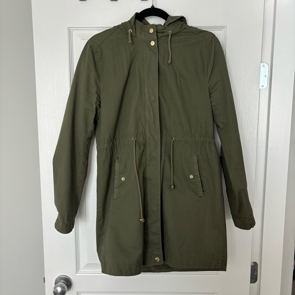2Sable | Cargo Coat w/Hood & Drawstring Waist - Size M